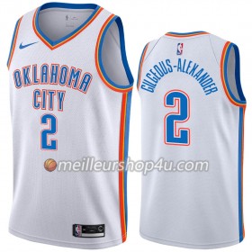 Maillot Basket Homme Oklahoma City Thunder Shai Gilgeous-Alexander 2 2019-20 Nike Association Edition Swingman